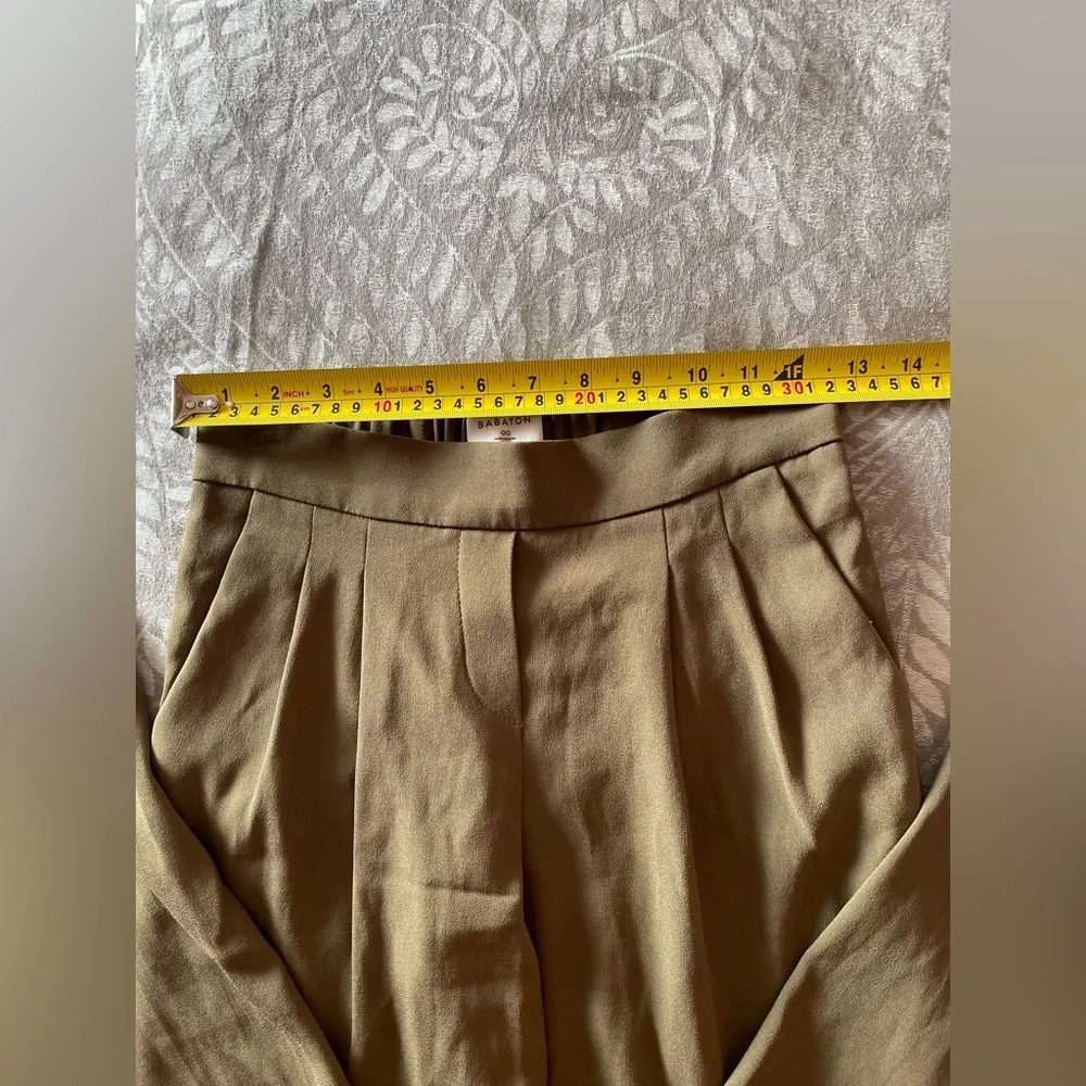 Babaton Khaki Trousers - Picture 6 of 8
